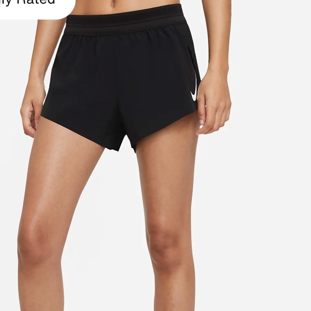 Black Nike Aeroswift Shorts